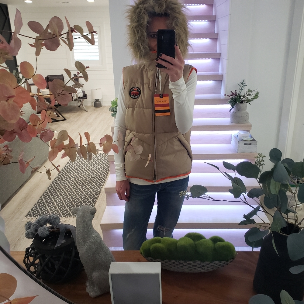 Horseware Hooded Puffer Vest Equestrian Jacket